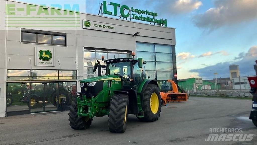 John Deere 6r 195 Traktoriai