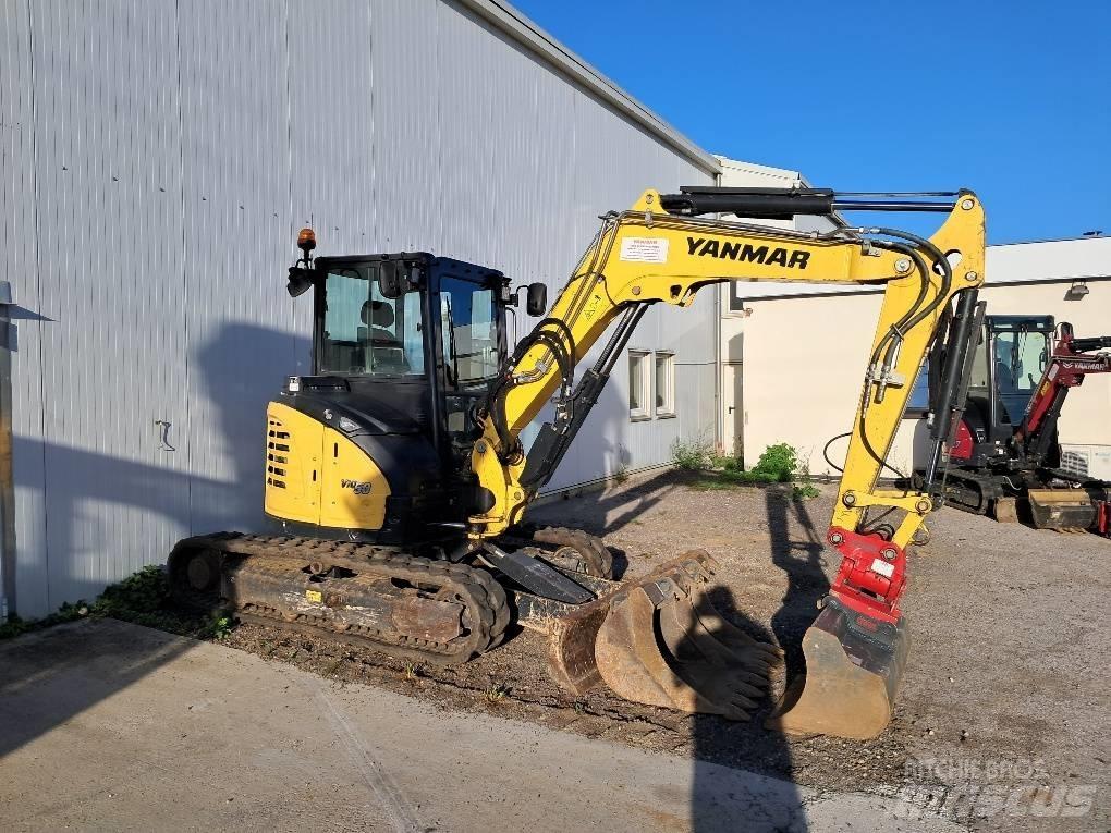 Yanmar VIO50-6A Mini ekskavatoriai < 7 t