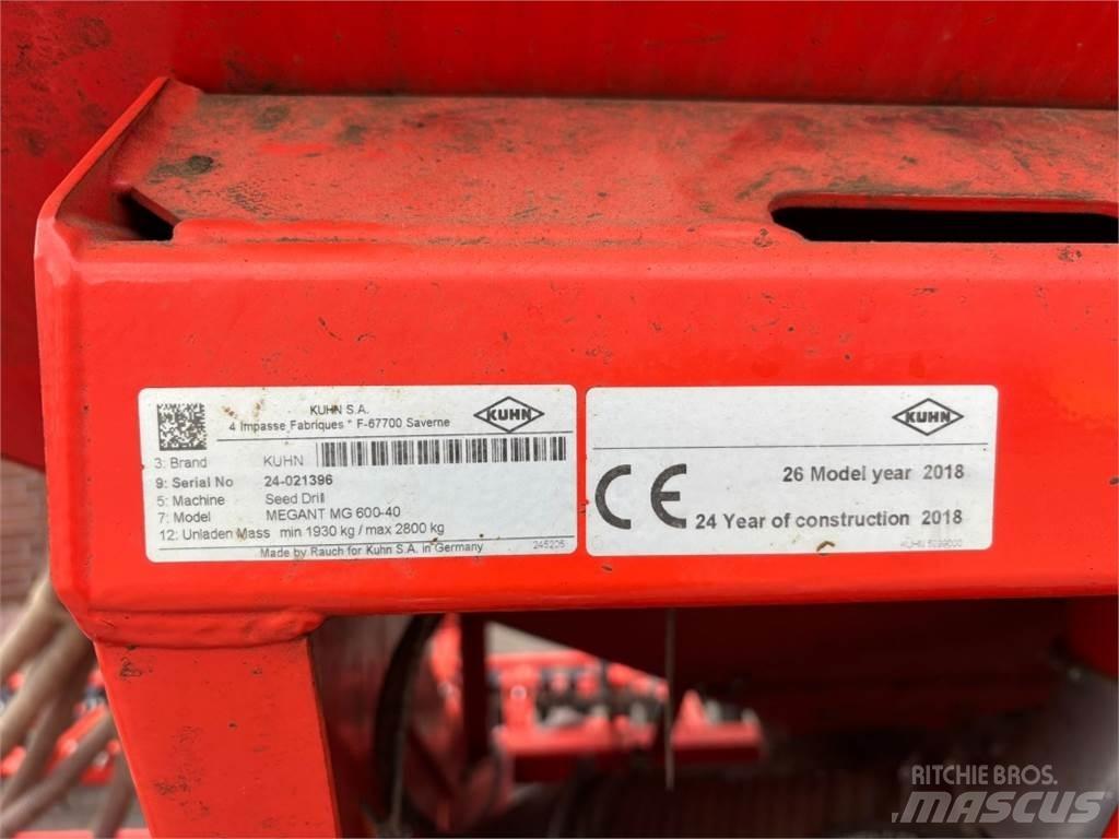 Kuhn Megant 600 Žemės ūkis - Kita