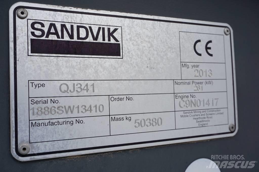 Sandvik QJ 341 Mobilūs smulkintuvai