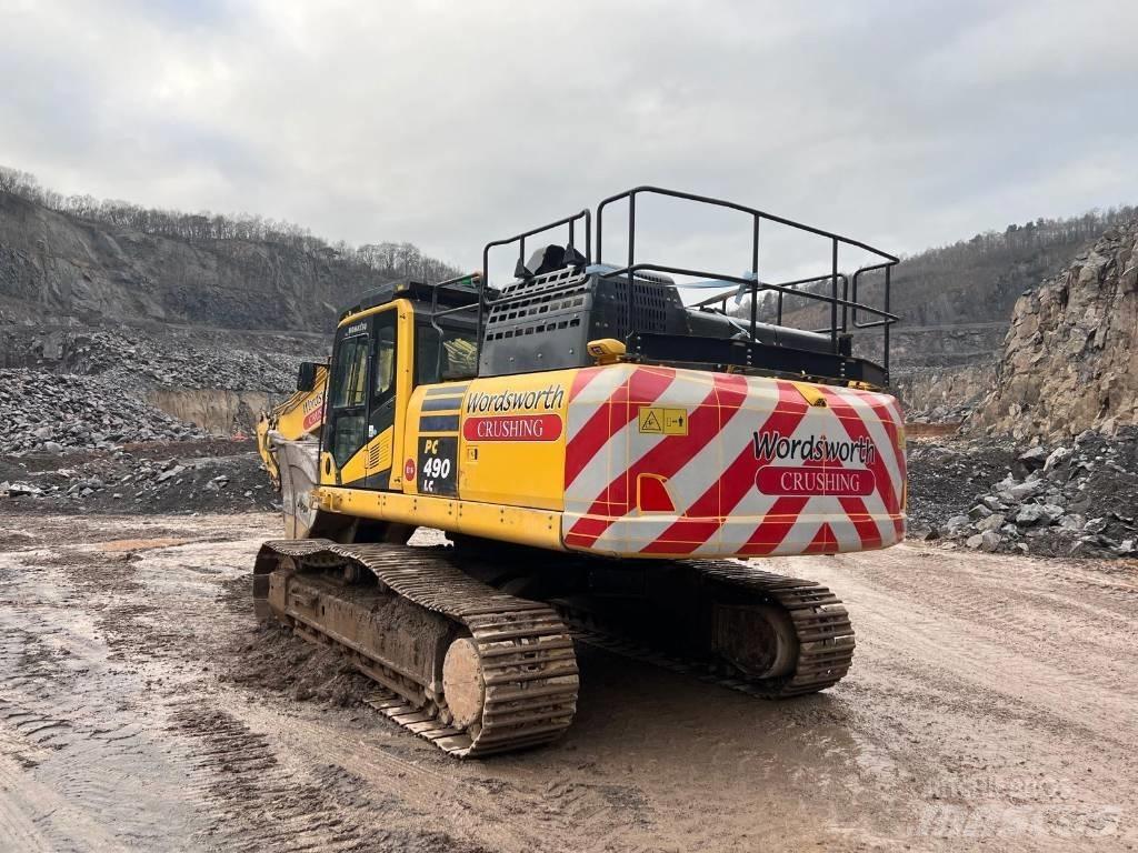 Komatsu PC490LC-11EO Vikšriniai ekskavatoriai