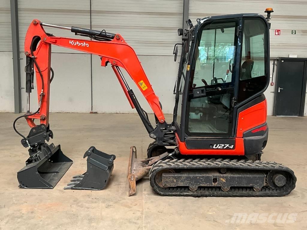 Kubota U 27-4 Mini ekskavatoriai < 7 t