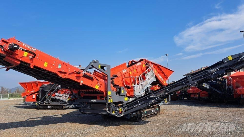 Terex Finlay 873+ Mobilūs sietai