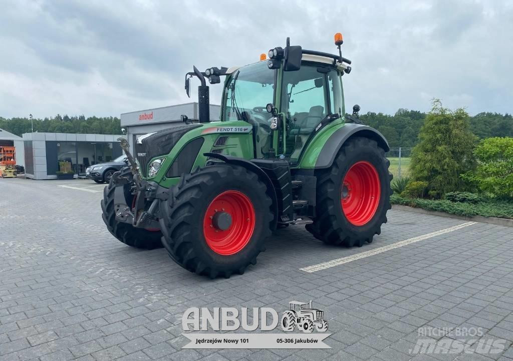 Fendt 516 Vario SCR Traktoriai