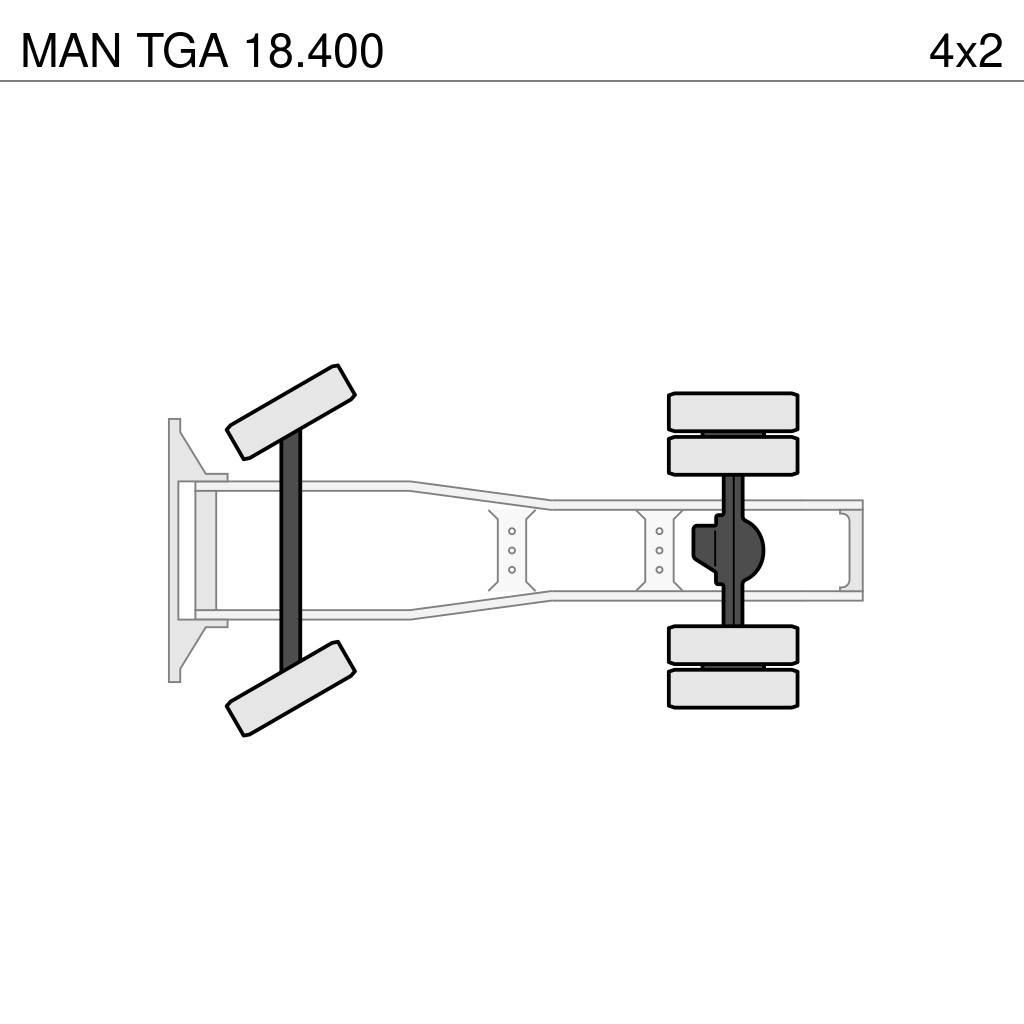 MAN TGA 18.400 Naudoti vilkikai