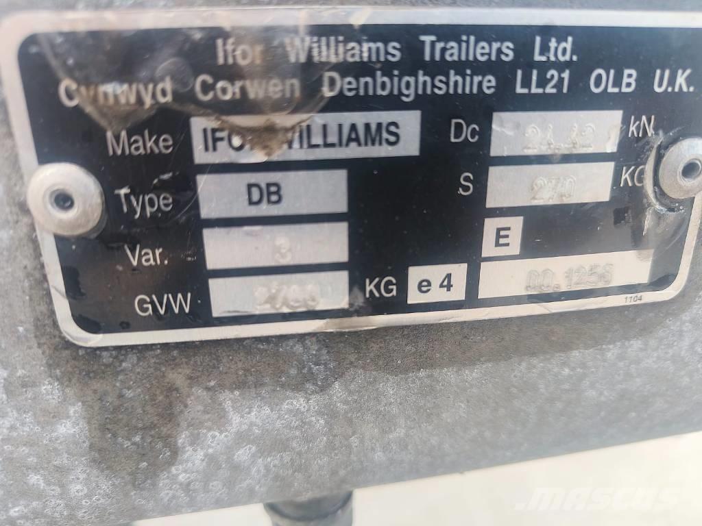 Ifor Williams GX 84 Kitos priekabos
