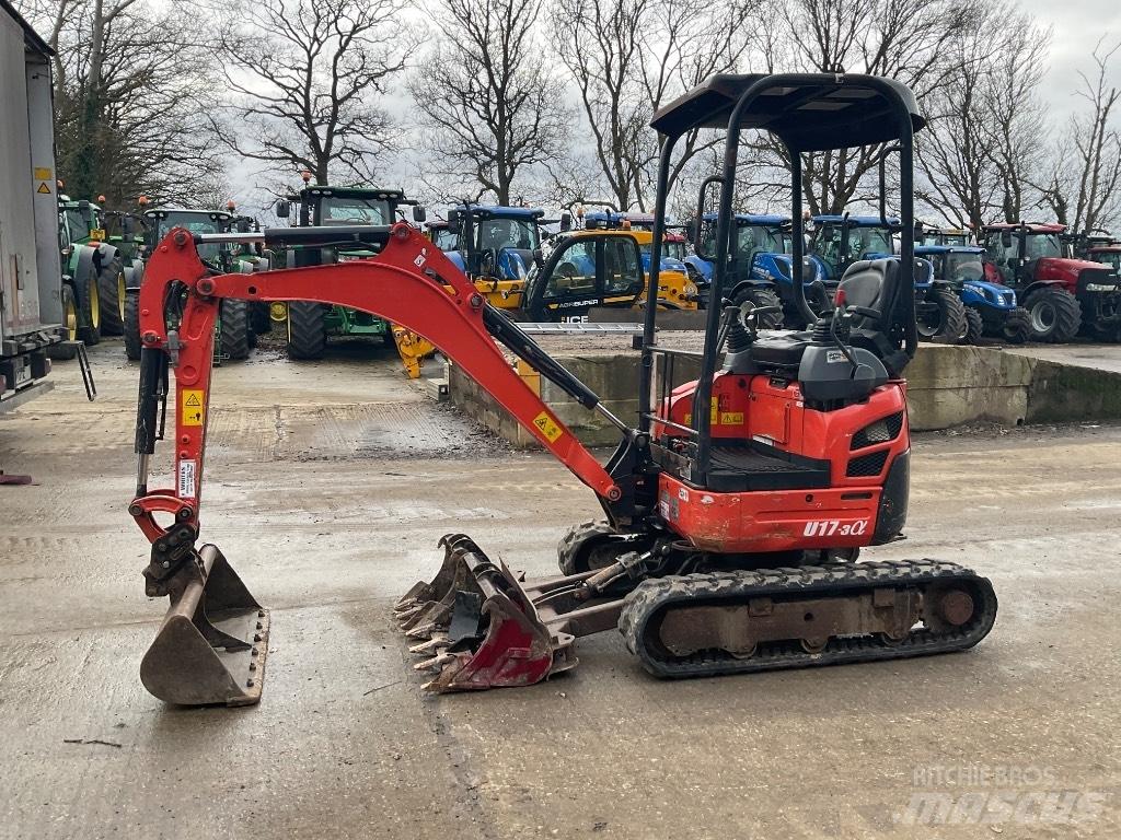 Kubota U 17-3 Mini ekskavatoriai < 7 t