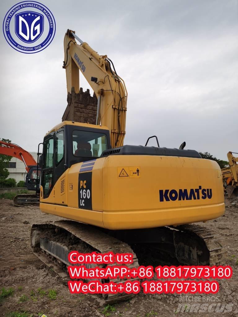 Komatsu PC 160-7 Vikšriniai ekskavatoriai