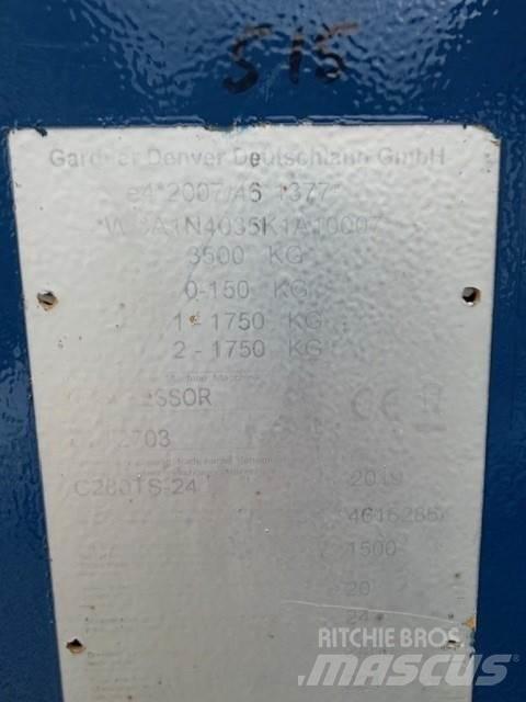 Compair C200TS-24 Kompresoriai