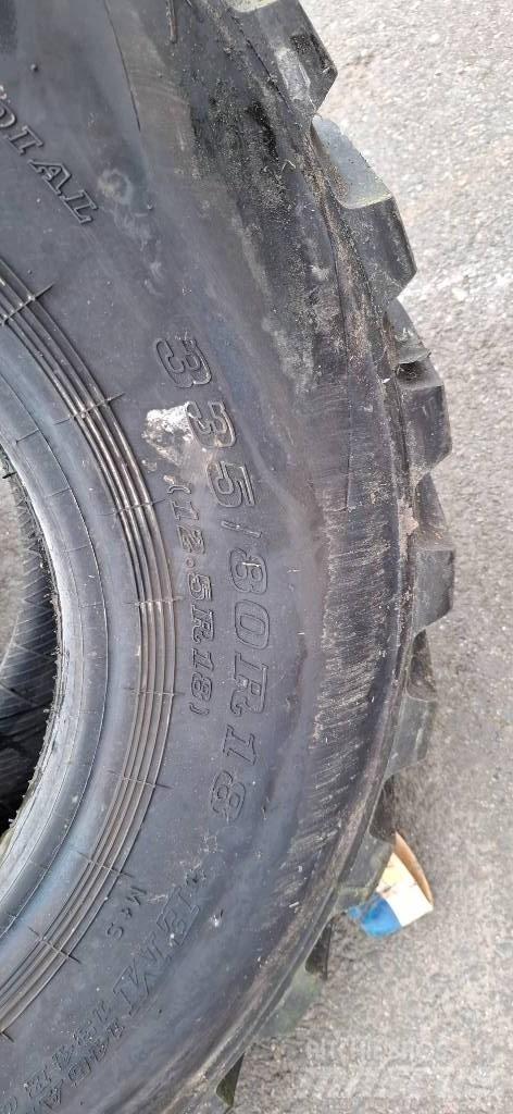 Dunlop 335/80R18 Padangos, ratai ir ratlankiai