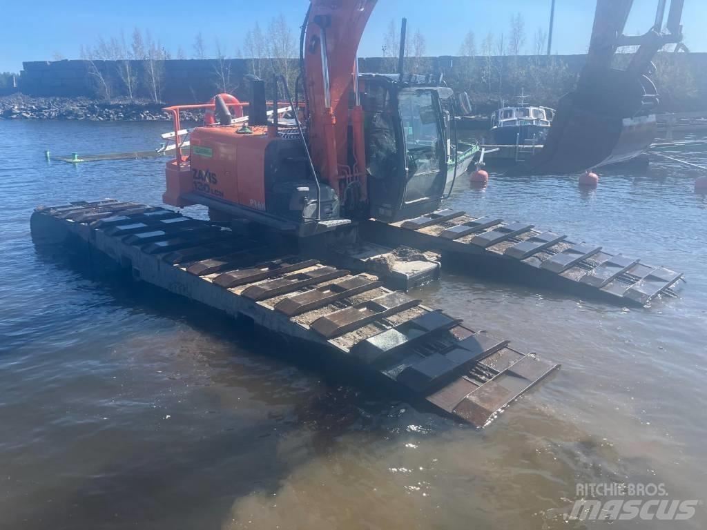 Hitachi ZX 130LCN Amfibiniai ekskavatoriai