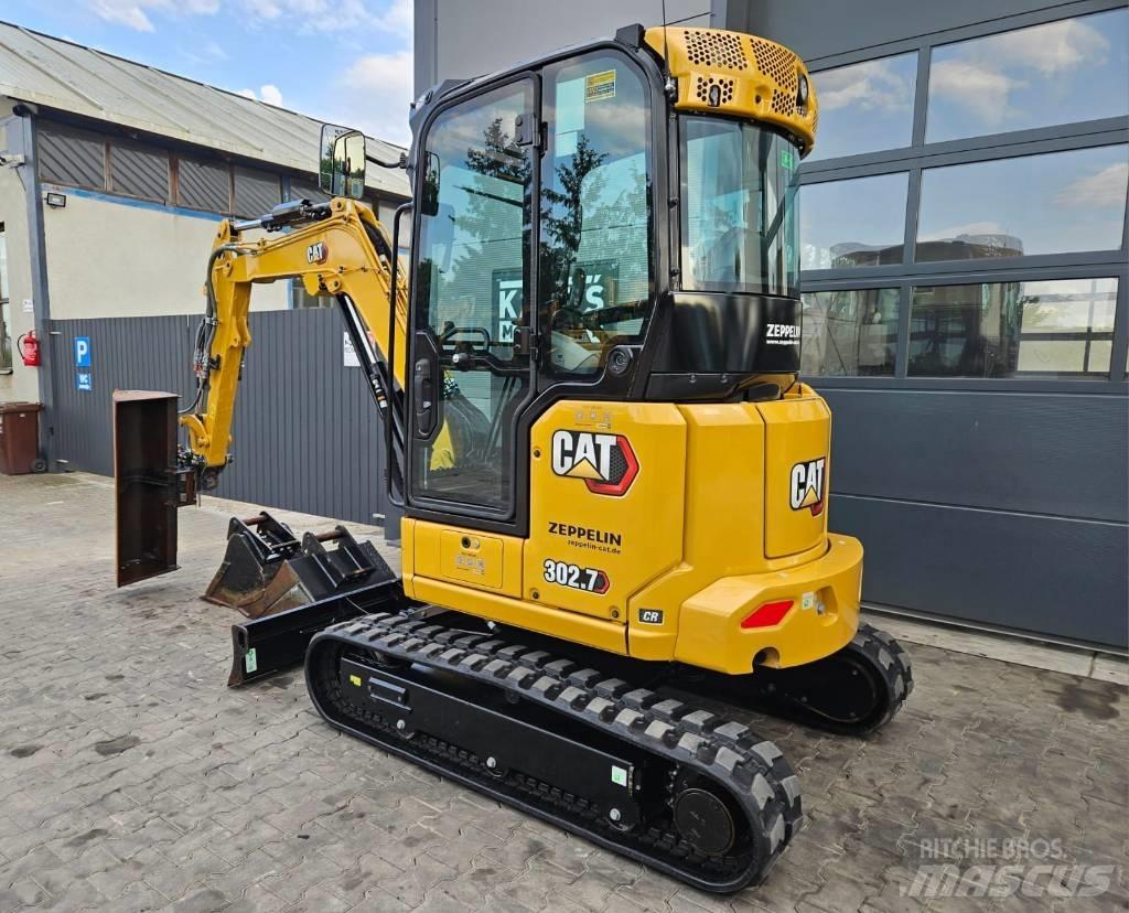 CAT 302.7 CR Mini ekskavatoriai < 7 t
