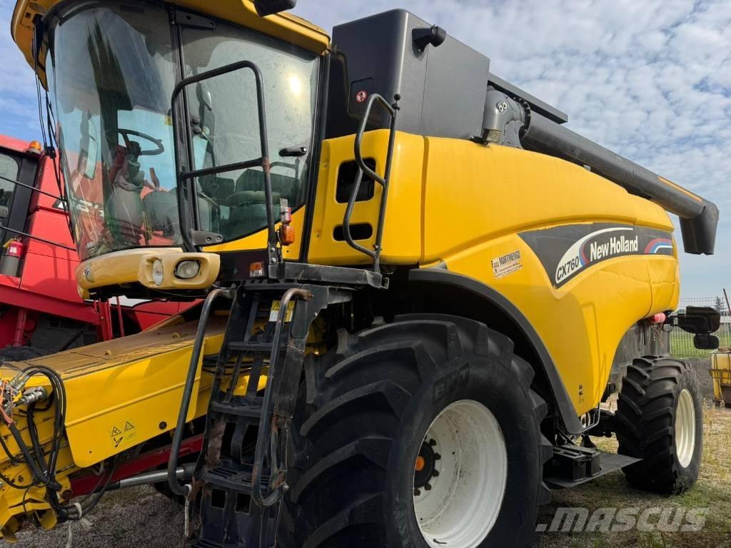 New Holland CX 760 Derliaus nuėmimo kombainai