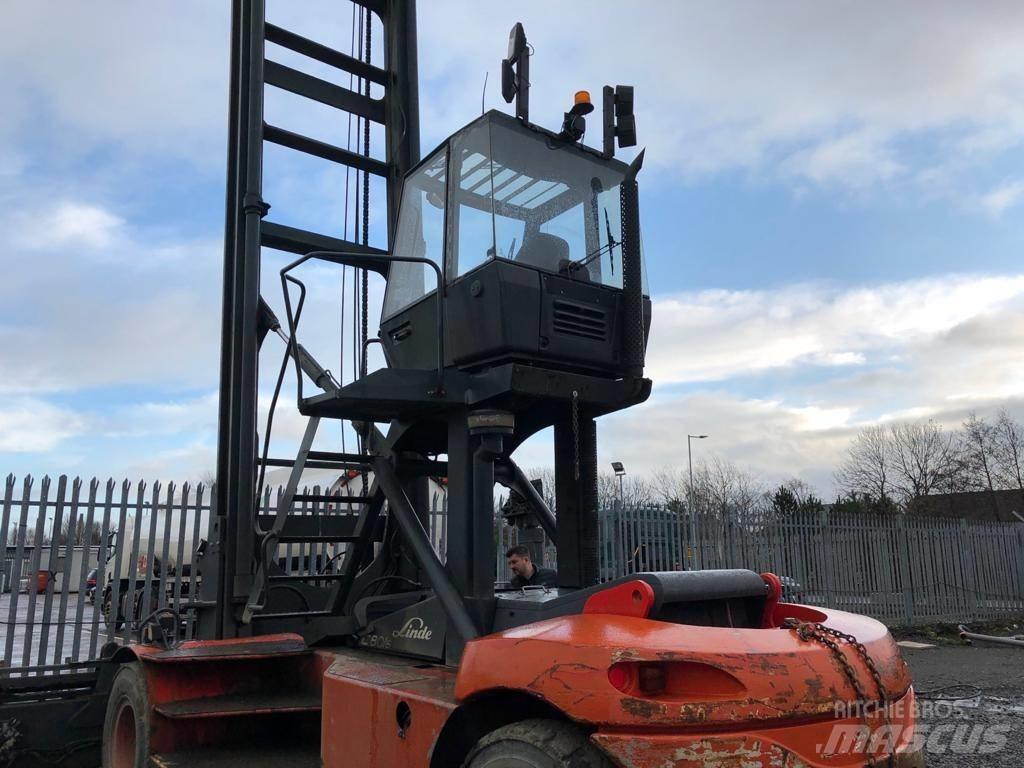 Linde C80/6 Naudoti konteinerių krautuvai