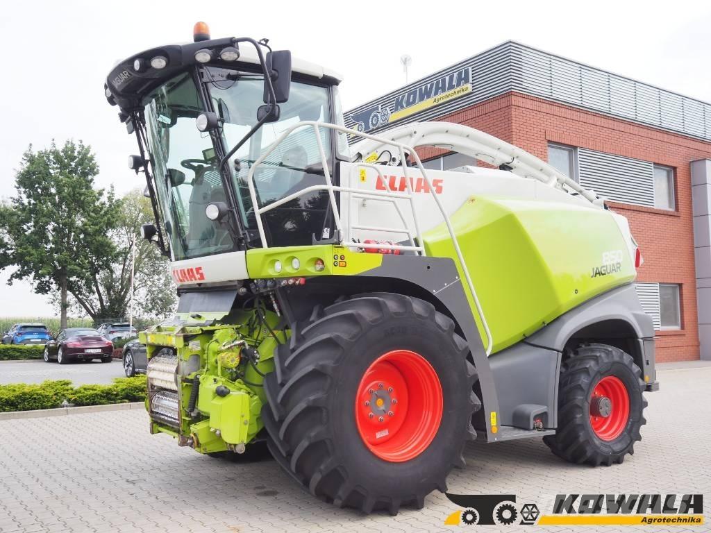 CLAAS Jaguar 850 4WD Pašarų ruošimo technika