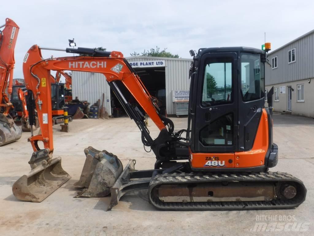 Hitachi ZX 48 U-6 Mini ekskavatoriai < 7 t