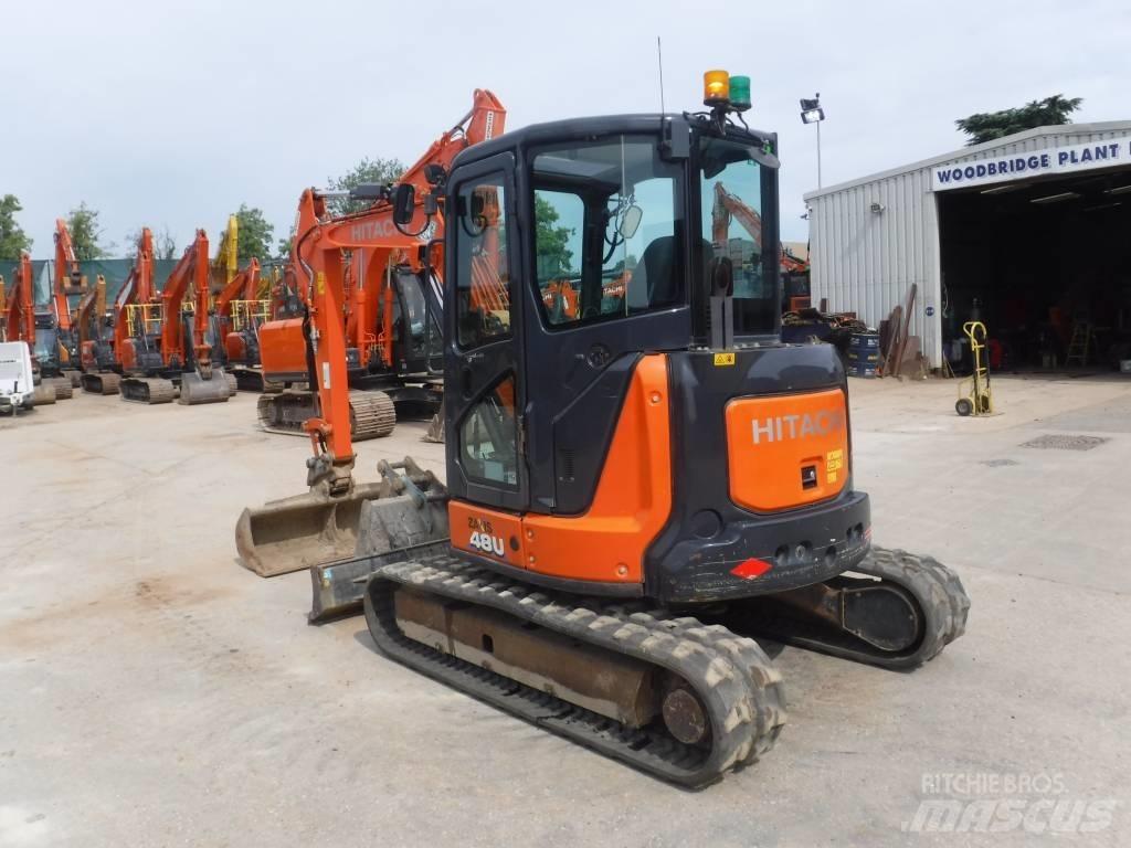 Hitachi ZX 48 U-6 Mini ekskavatoriai < 7 t