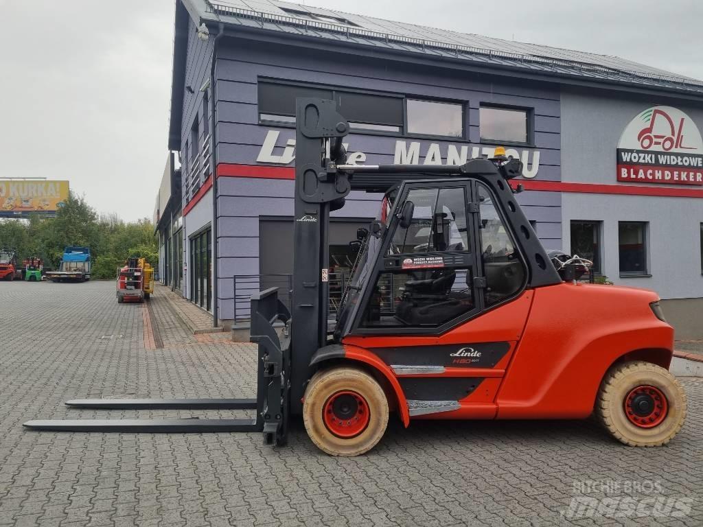 Linde H80T-03/1100 LPG (dujiniai) krautuvai