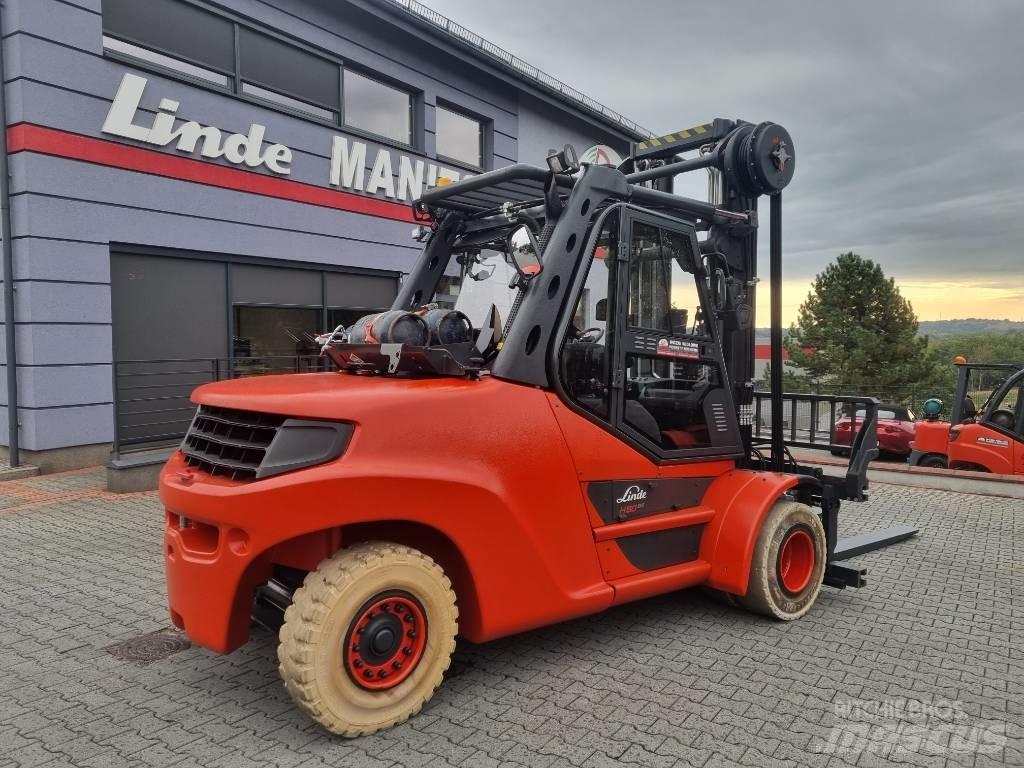 Linde H80T-03/1100 LPG (dujiniai) krautuvai