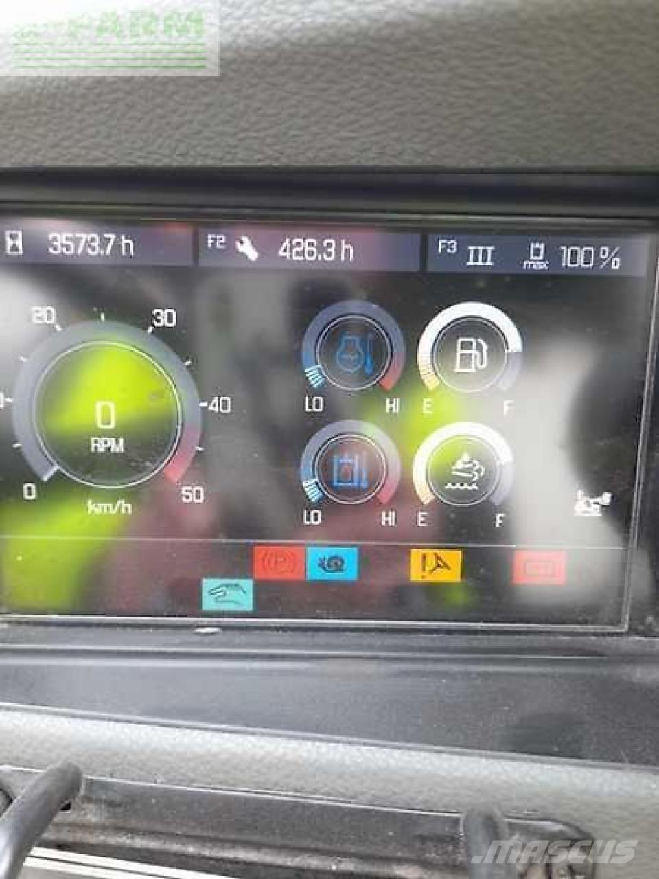 Kramer kt 407 Teleskopiniai krautuvai žemės ūkiui