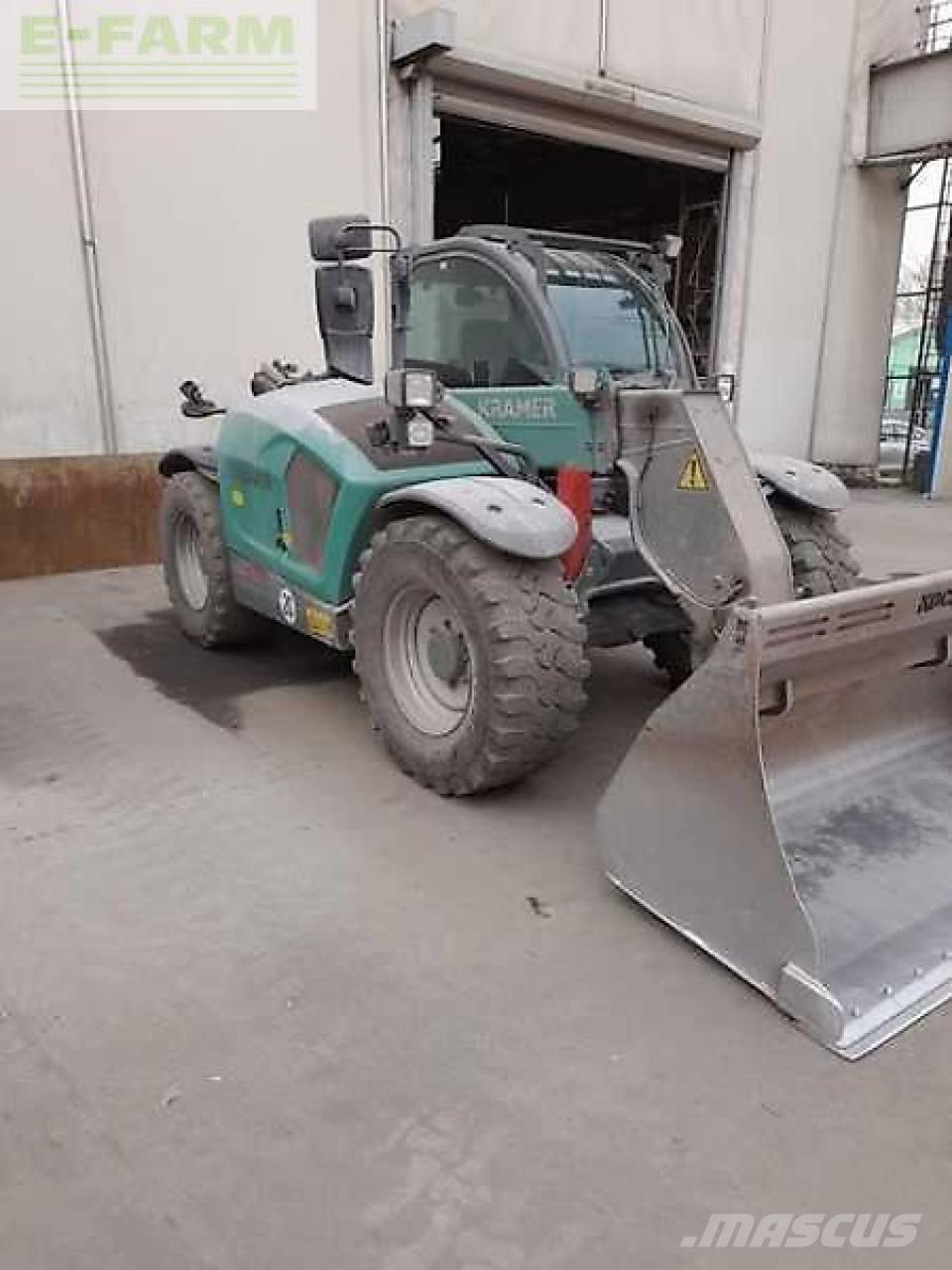 Kramer kt 407 Teleskopiniai krautuvai žemės ūkiui