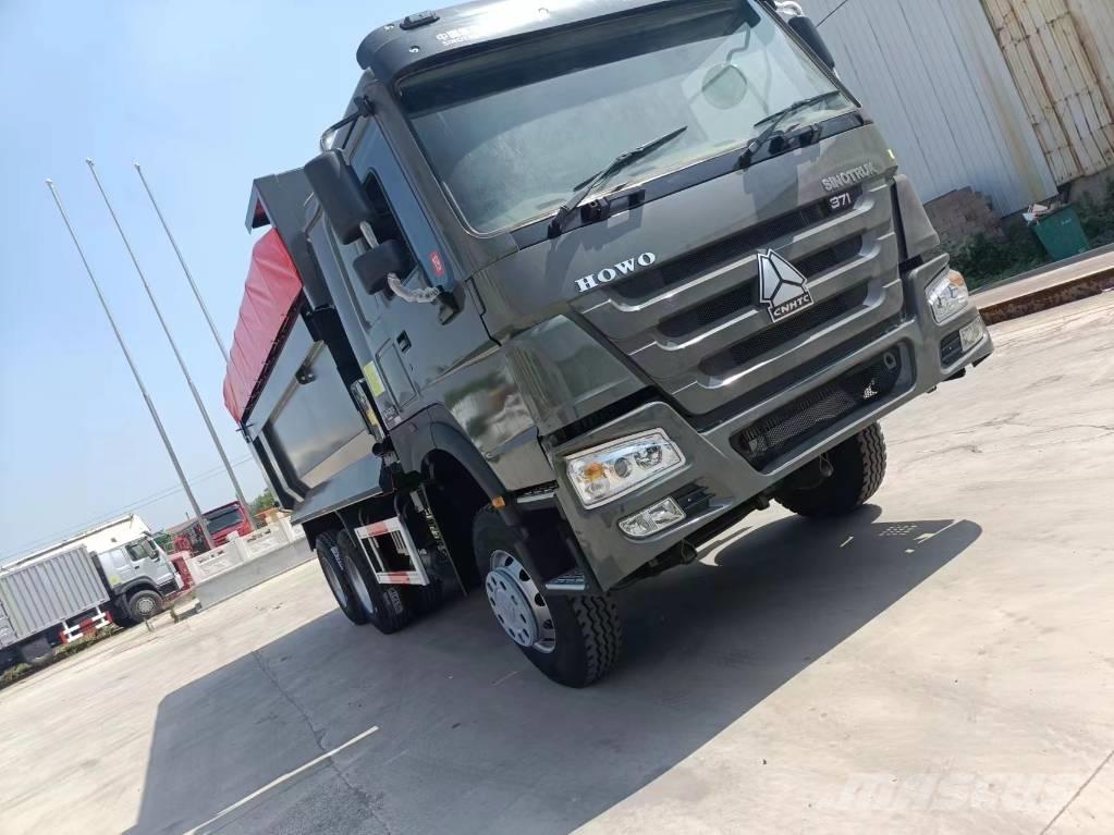 Howo 371 6x4 Savivarčių priekabų vilkikai