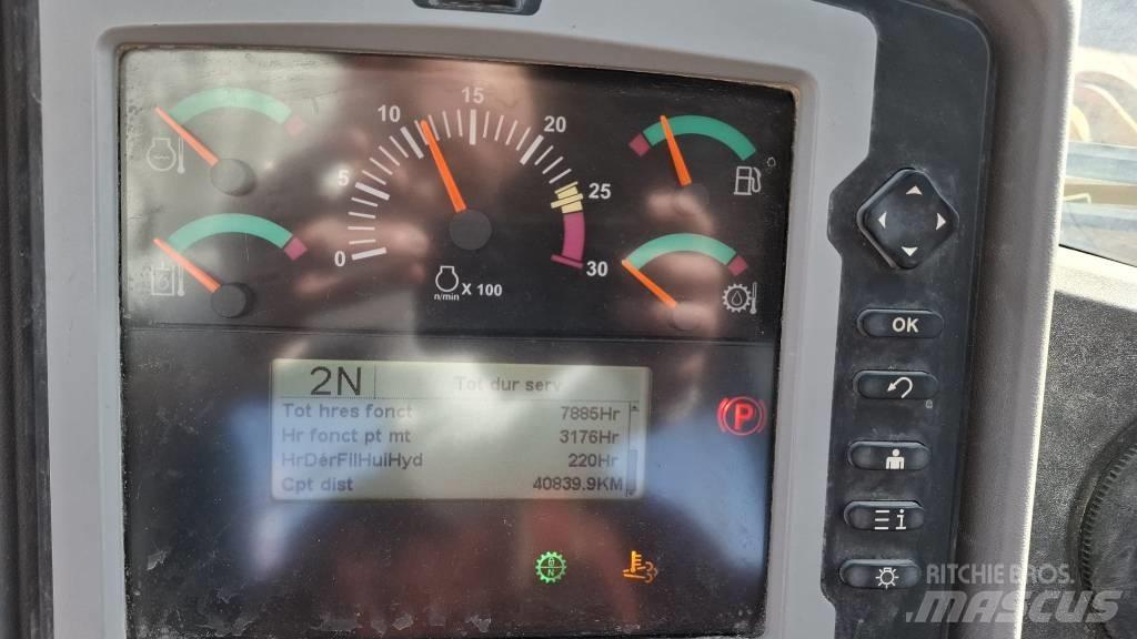CAT 966K Naudoti ratiniai krautuvai