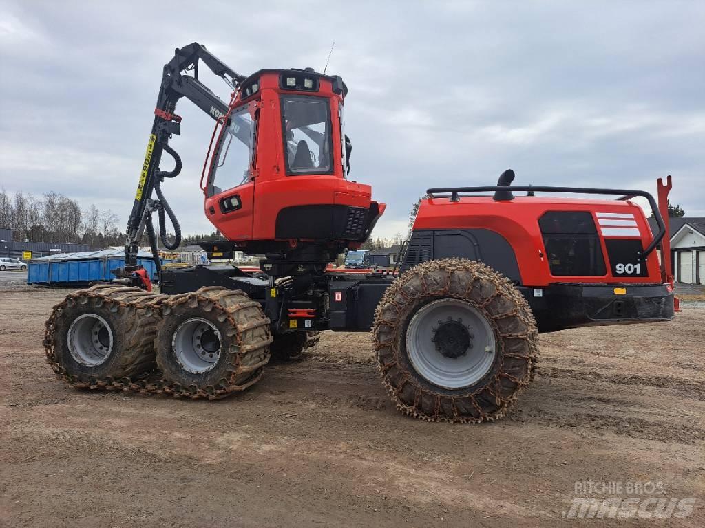 Komatsu 901 Miško technika (Harvesteriai)