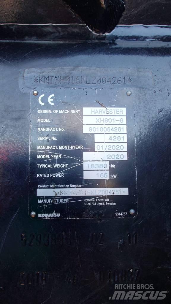 Komatsu 901 Miško technika (Harvesteriai)