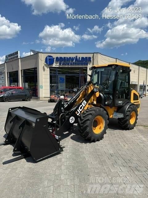 JCB 407 Naudoti ratiniai krautuvai
