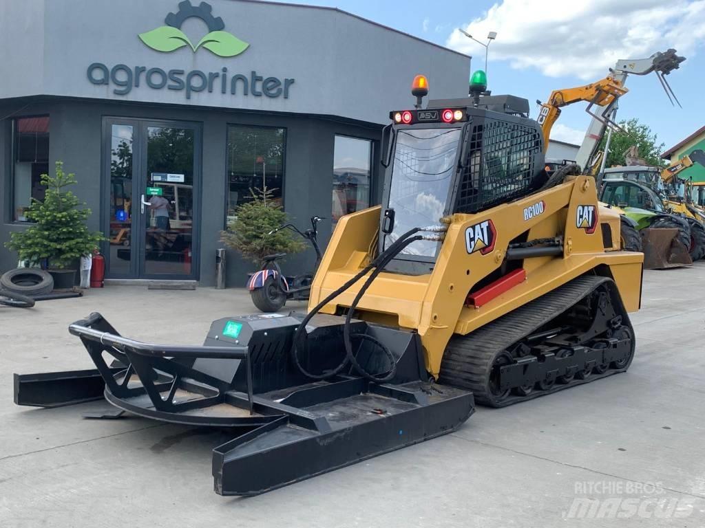 CAT ASV RC100 Krautuvai su šoniniu pasukimu