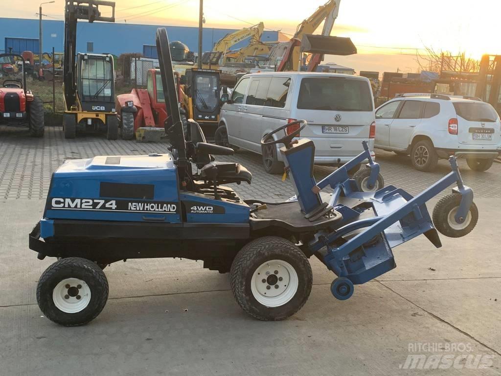 New Holland CM 274 Sodo traktoriukai-vejapjovės