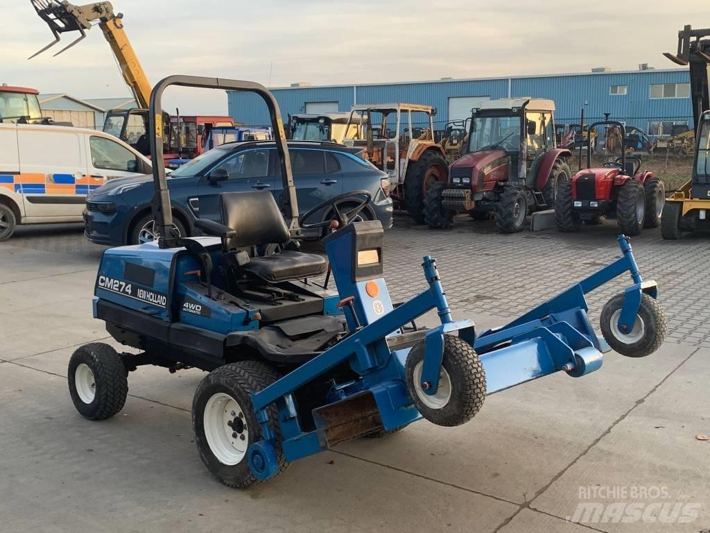 New Holland CM 274 Sodo traktoriukai-vejapjovės