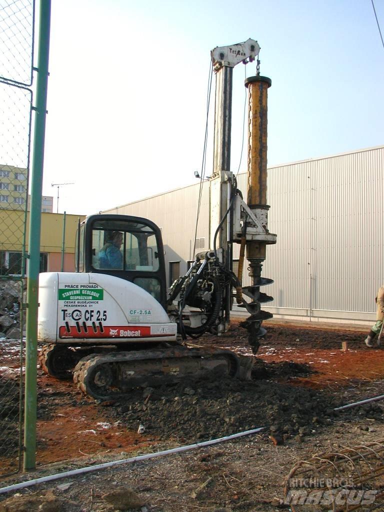 Tescar CF2.5 Polių kalimo technika