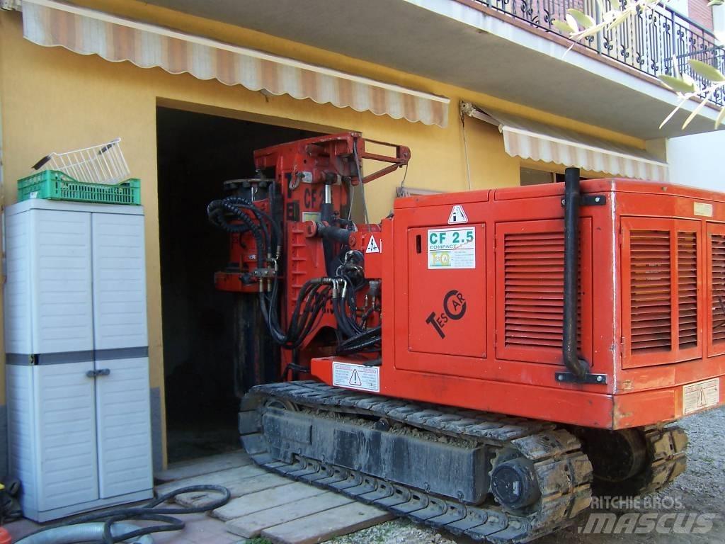 Tescar CF2.5 Polių kalimo technika