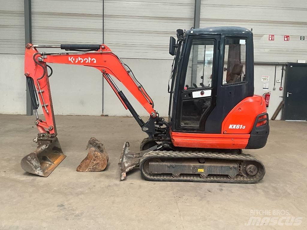 Kubota KX 61-3 Mini ekskavatoriai < 7 t