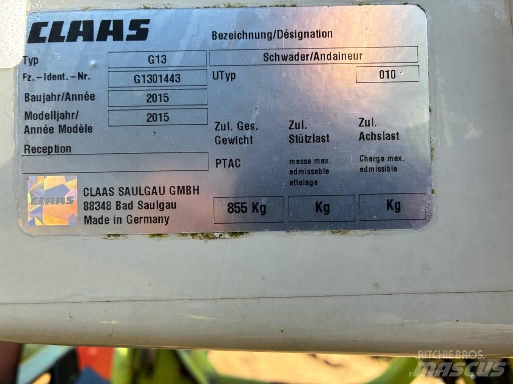 CLAAS Liner 500 Pradalges formuojantys padargai