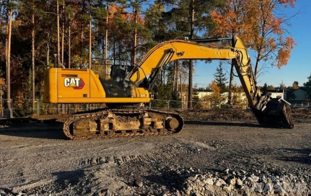 CAT 340 Vikšriniai ekskavatoriai