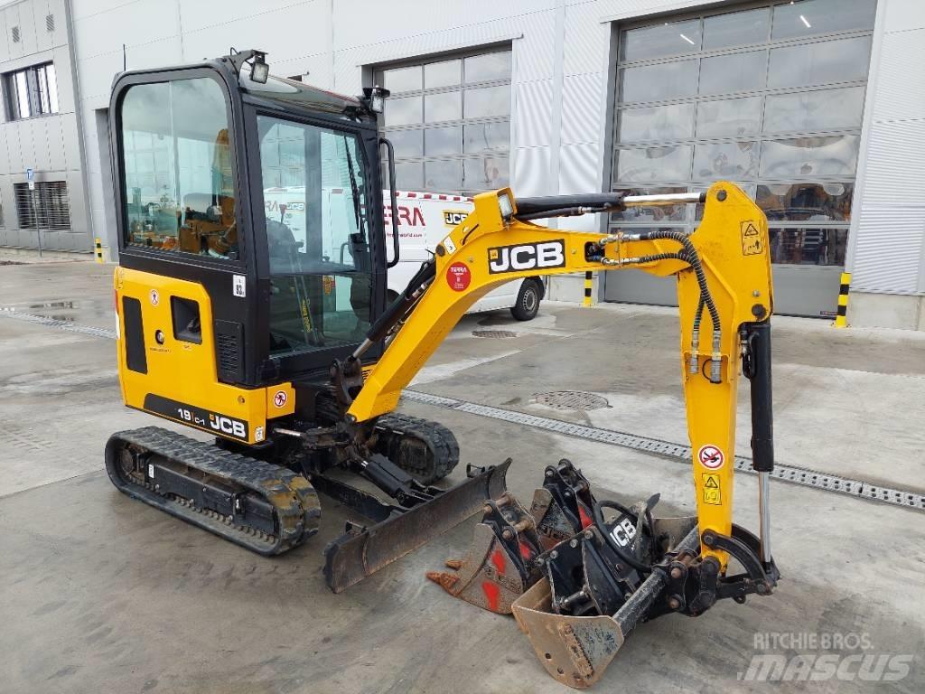 JCB 19 C-1 Mini ekskavatoriai < 7 t