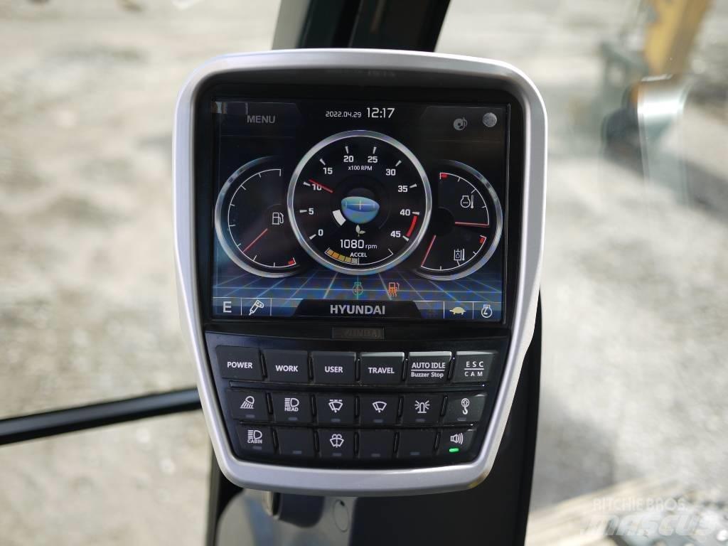Hyundai HX 130 LCR Vikšriniai ekskavatoriai