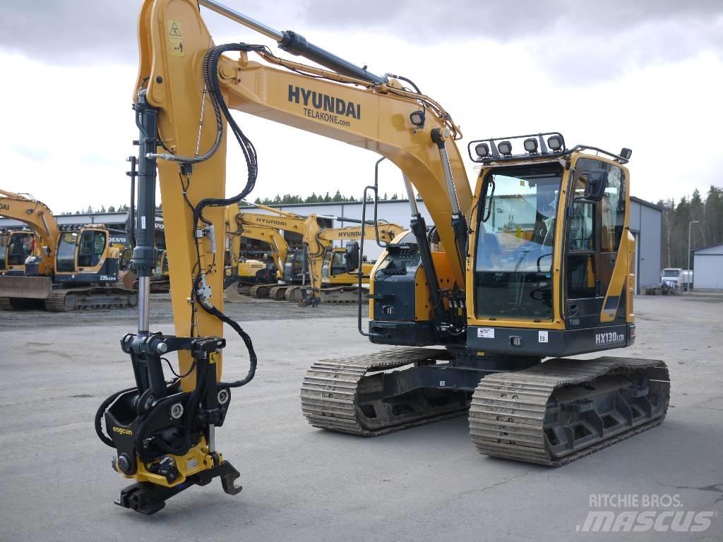 Hyundai HX 130 LCR Vikšriniai ekskavatoriai
