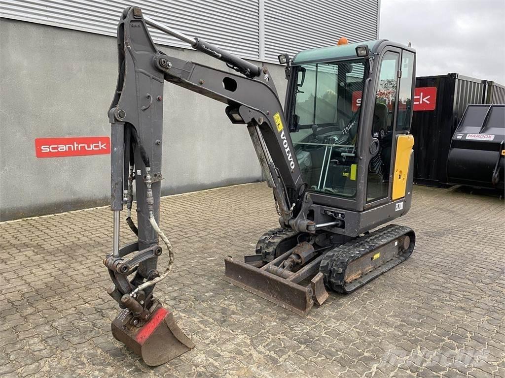 Volvo EC20D Ratiniai ekskavatoriai