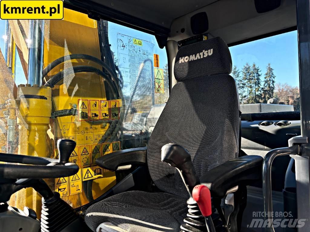 Komatsu PW 148 Ratiniai ekskavatoriai