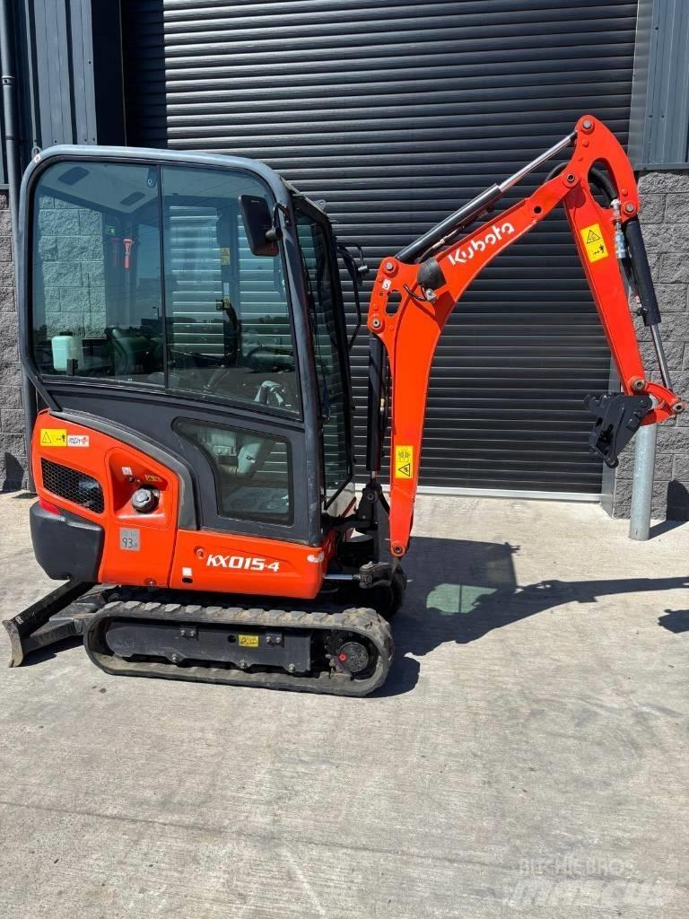 Kubota KX 015-4 Mini ekskavatoriai < 7 t
