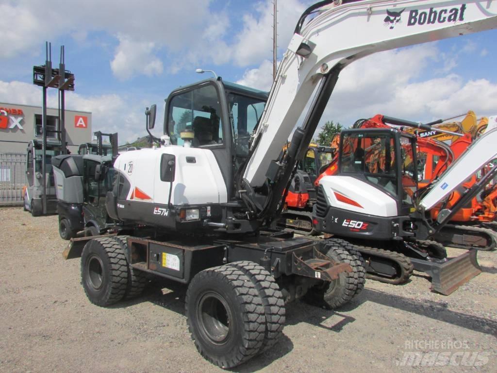 Bobcat E 57 W Ratiniai ekskavatoriai
