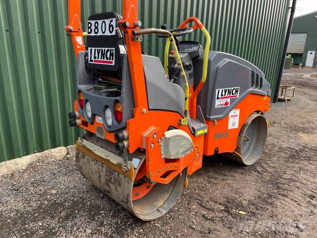 Hamm HD 8 VV Porinių būgnų volai