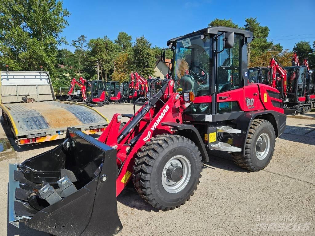 Yanmar V 80 Universalūs ratiniai krautuvai