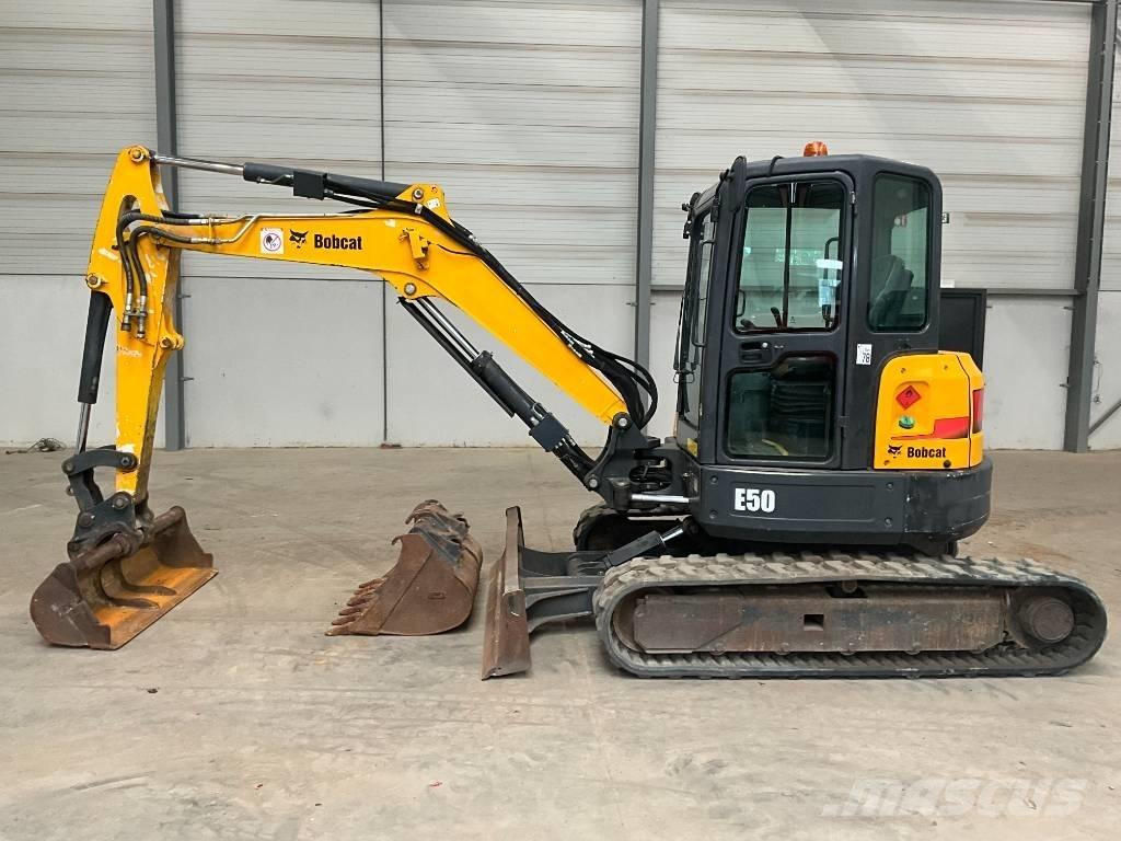 Bobcat E 50 EM Mini ekskavatoriai < 7 t