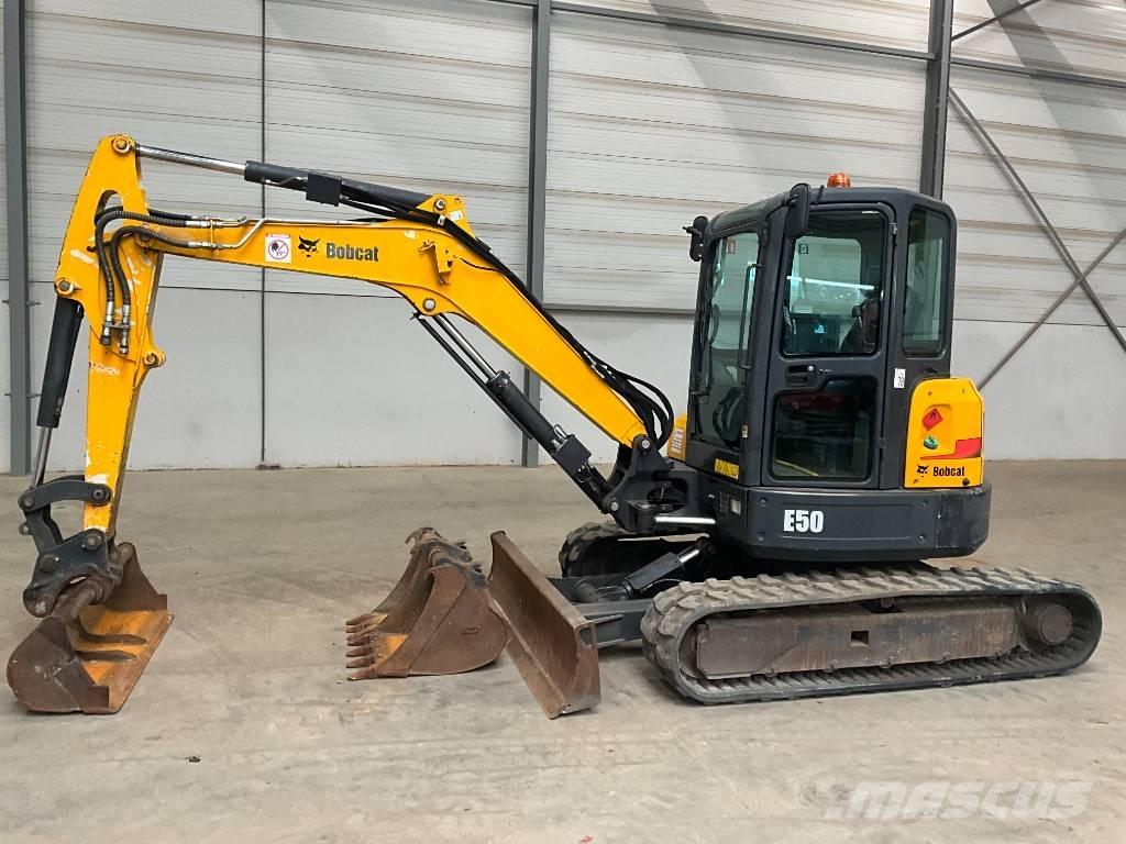 Bobcat E 50 EM Mini ekskavatoriai < 7 t