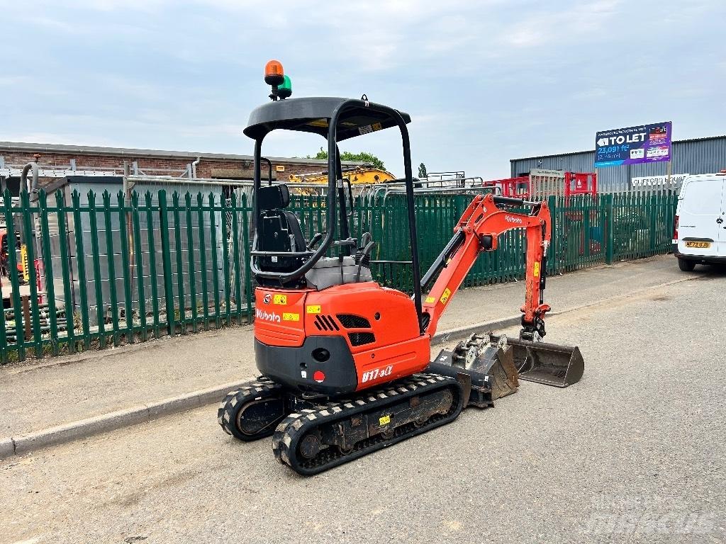 Kubota U 17-3 Mini ekskavatoriai < 7 t